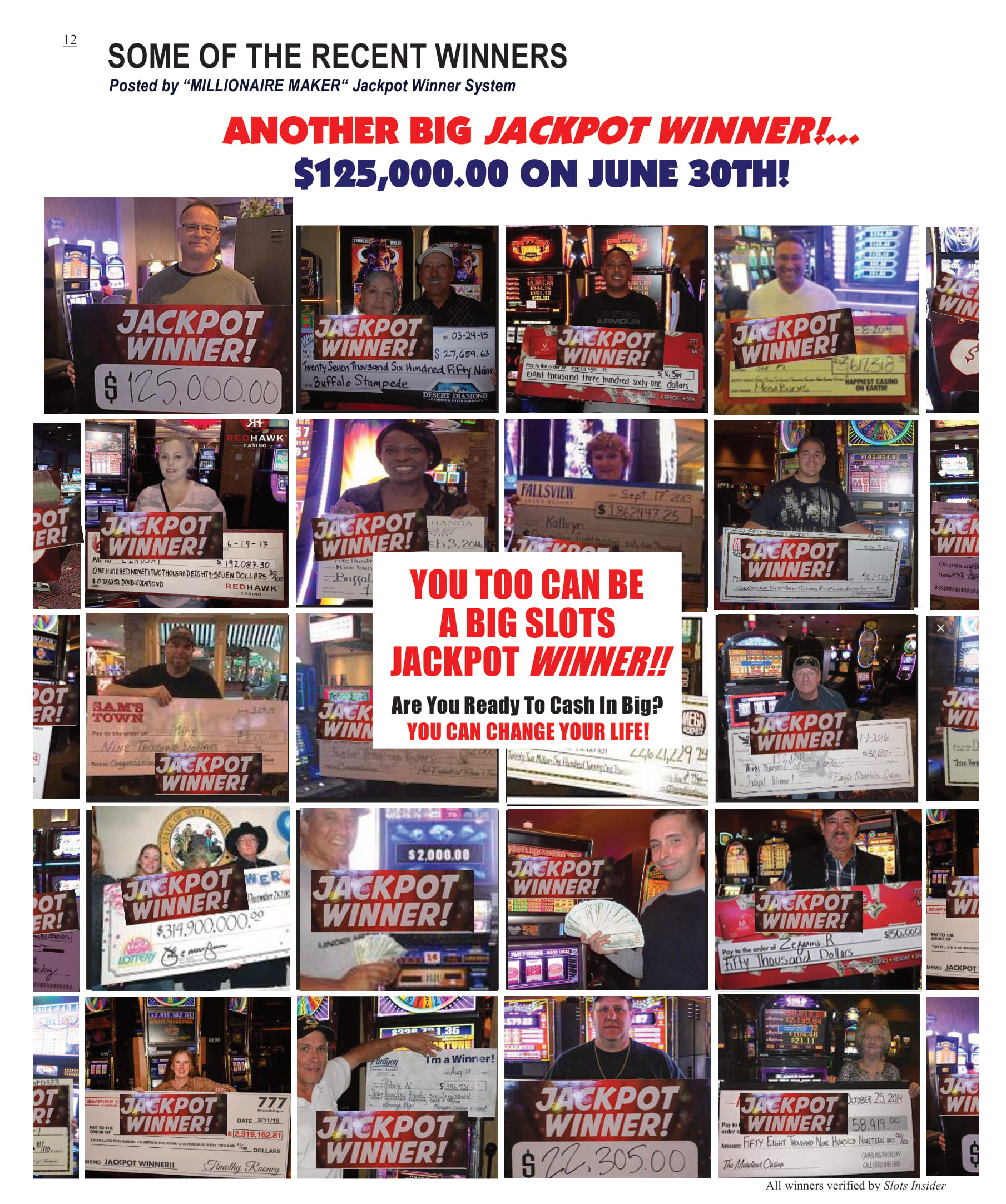 Jackpot wealth nabber